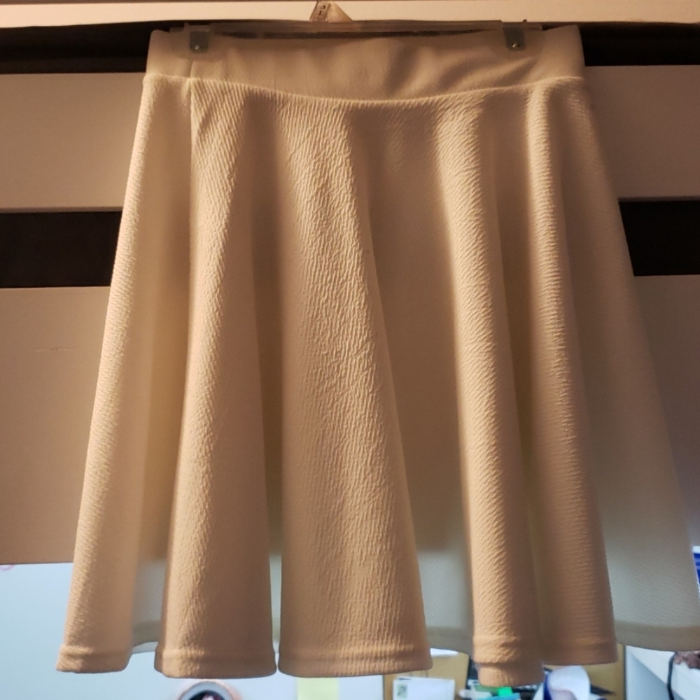 White skirt